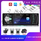 Универсальная Автомагнитола для HyundaiKiaMazda, 1DIN, MP3, 4,1 дюйма, автомобильная стереосистема, USB, AUX, FM, аудио плеер, видеостанция, Bluetooth, динамик, телефон