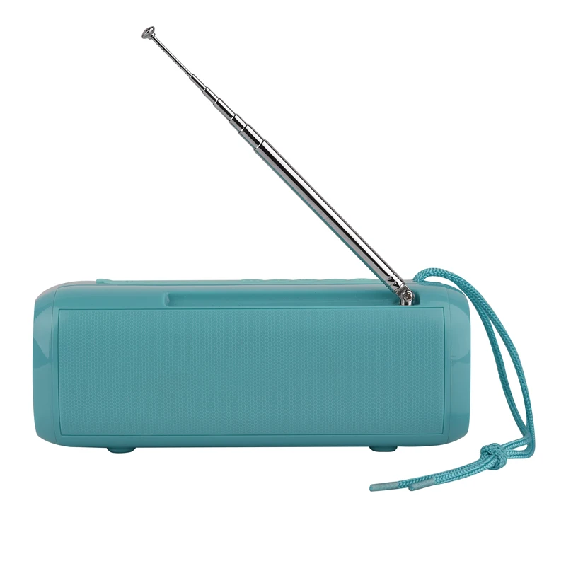 T&amp;G TG144 Беспроводной портативный громкоговоритель Bluetooth с FM-радио, регулируемой антенной, плеером музыки и светодиодной вспышкой.