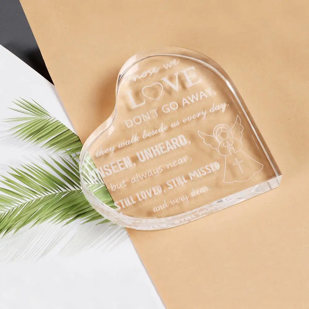 Mermorial подарок для кого то потеря его любимого сочувствия лазерная гравировка