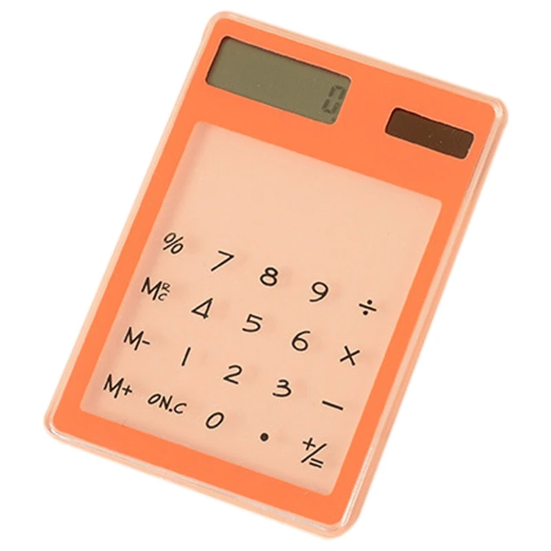 Ультратонкий мини-калькулятор на солнечной батарее с ЖК-дисплеем | Компьютеры и