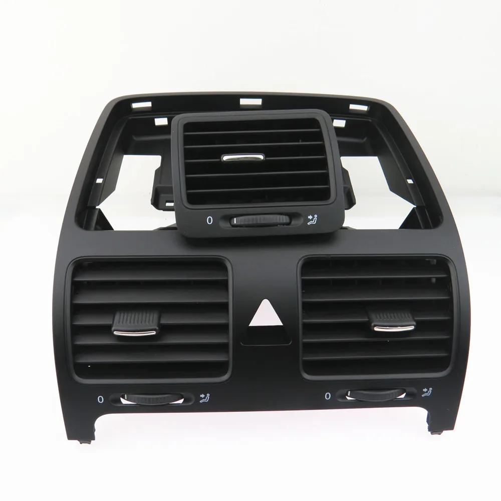 FHAWKEYEQ Black Dashboard Cooling A/C Outlet Air Vent Suit For VW Jetta MK5 Golf Rabbit 1K0 819 703 704 1KD 728 | Автомобили и