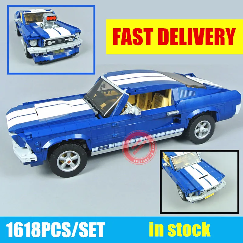Новая гоночная машина T1 James Bond DB5 Technic Mustang City модель угонное зарядное устройство