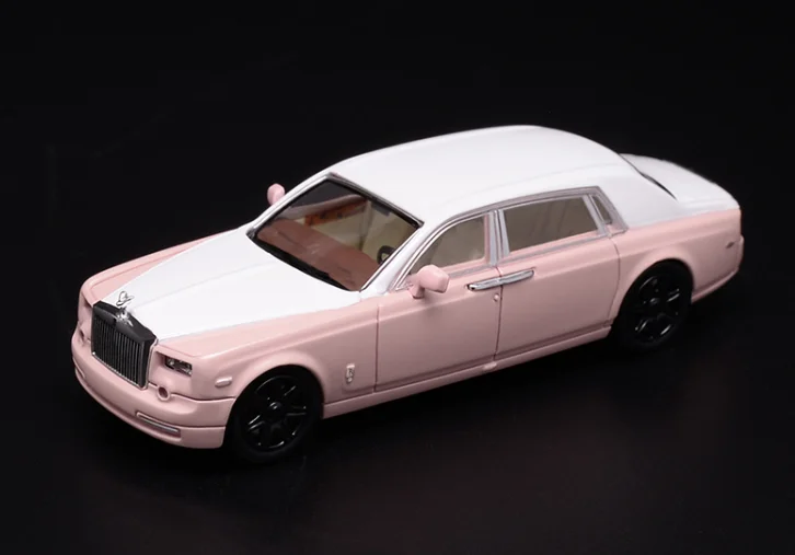 Оригинальная фабрика модель автомобиля 1:64 7-го поколения Phantom Dragon Edition розового
