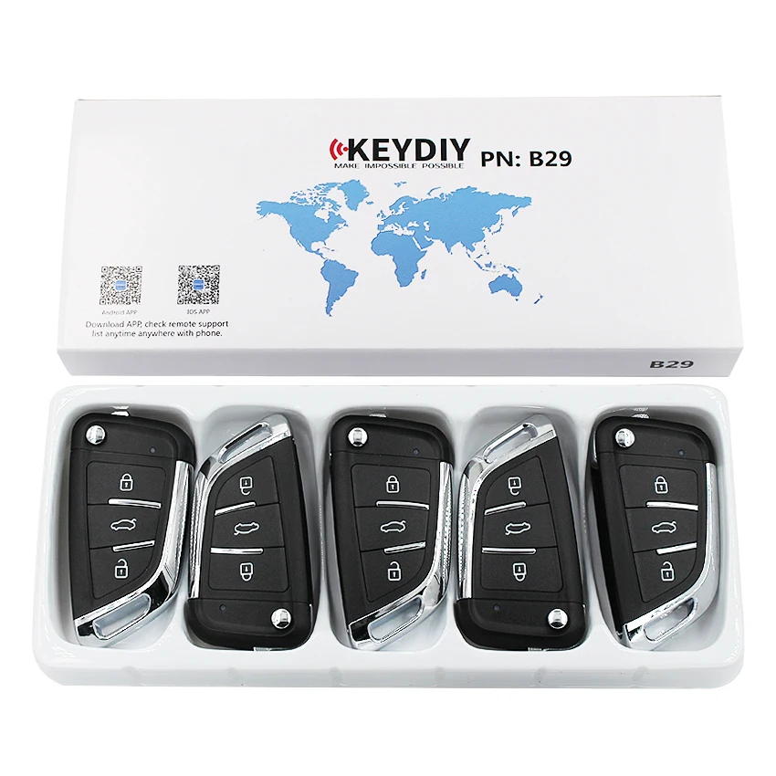 RIOOAK 5 шт. KEYDIY KD B29 3 BMW стиль KD900/KD900 +/URG200 X2 ключевой программист серии B мини ключ