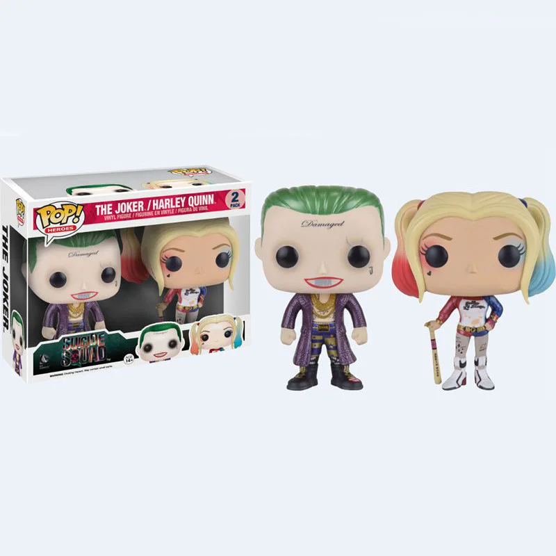 Отряд Самоубийц коллекция Джокер и Харли киннесс Фигурки игрушки модель