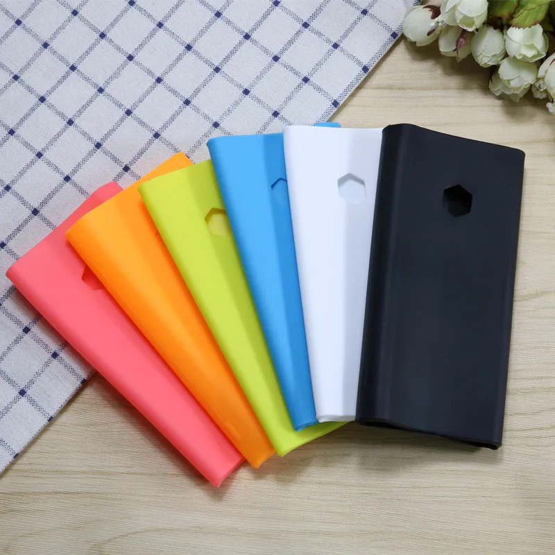 Внешний Противоскользящий силиконовый чехол для Xiaomi power Bank 2 10000 mAh 20000 mAh 2C power Bank чехол резиновый защитный чехол