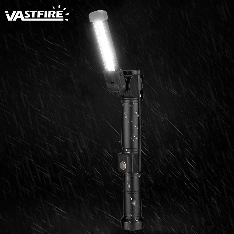 Складной магнитный складной крючок подвесной Карманный светильник вспышка