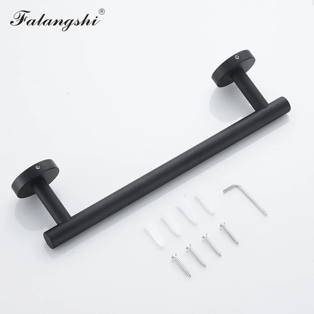 bathroom black towel bar robe hooks clothes coat hanger toilet paper holder wall bathroom hardware sets organization wb8862 free global shipping