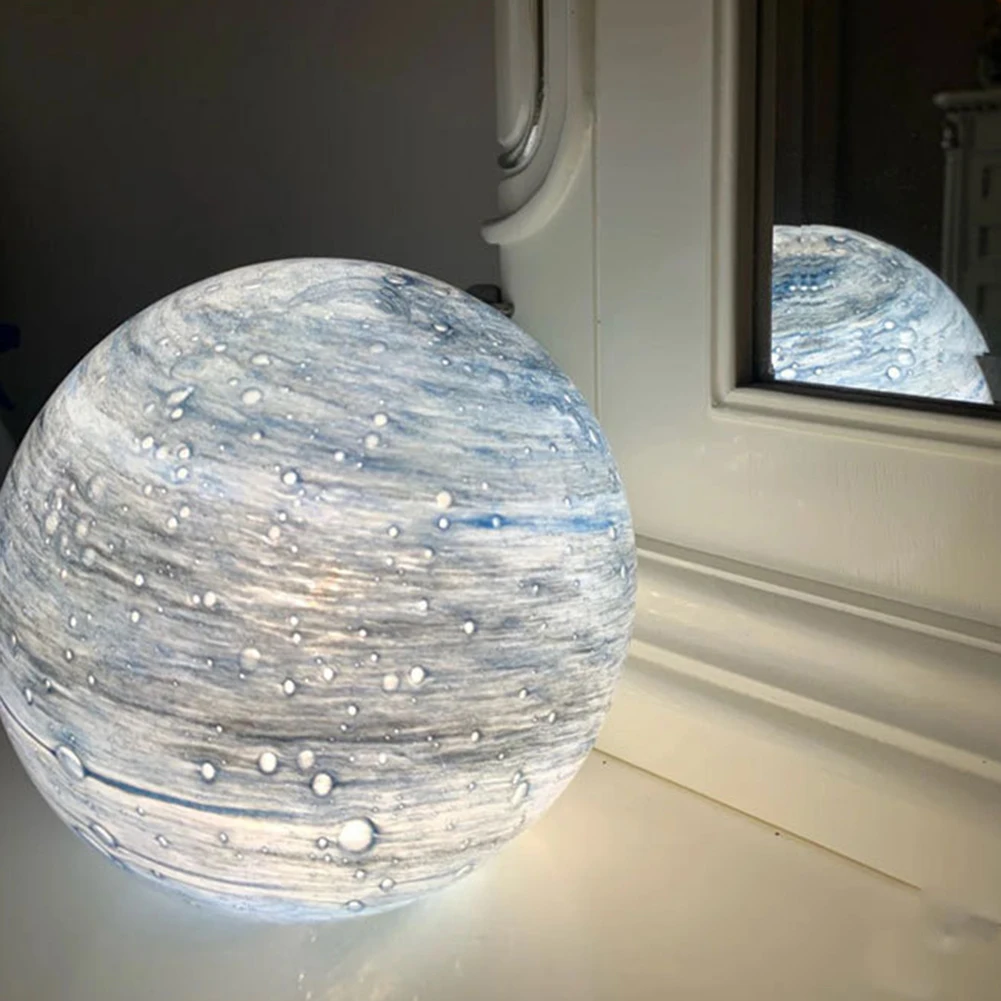 

Creative Touch Switch Light LED Starry Sky Planet Night Light Table Ornament Lamps Kids Room Bedside for Birthday Gift