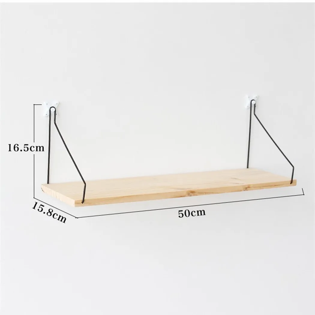 

Decorative Shelves Storage Rack Wooden Wall Shelf Room Decoration Quality