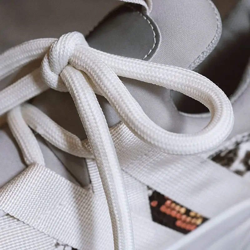 RIZABINA/женские кроссовки из натуральной кожи Повседневная обувь на толстой