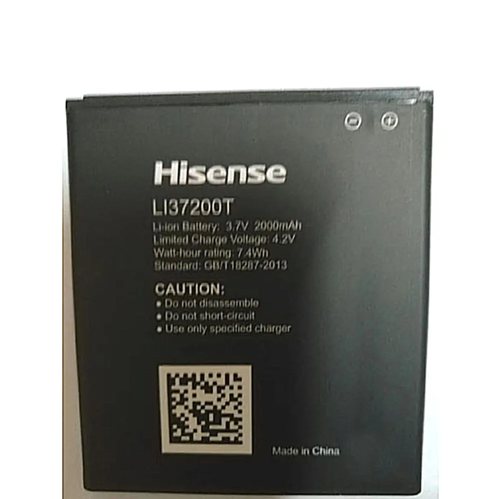 Оригинальный аккумулятор 2000 мА · ч 7 4 Вт/ч 3 В LI37200T для Hisense U961 сотового телефона