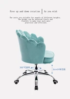 Cute bedroom desk nail art girl computer chair