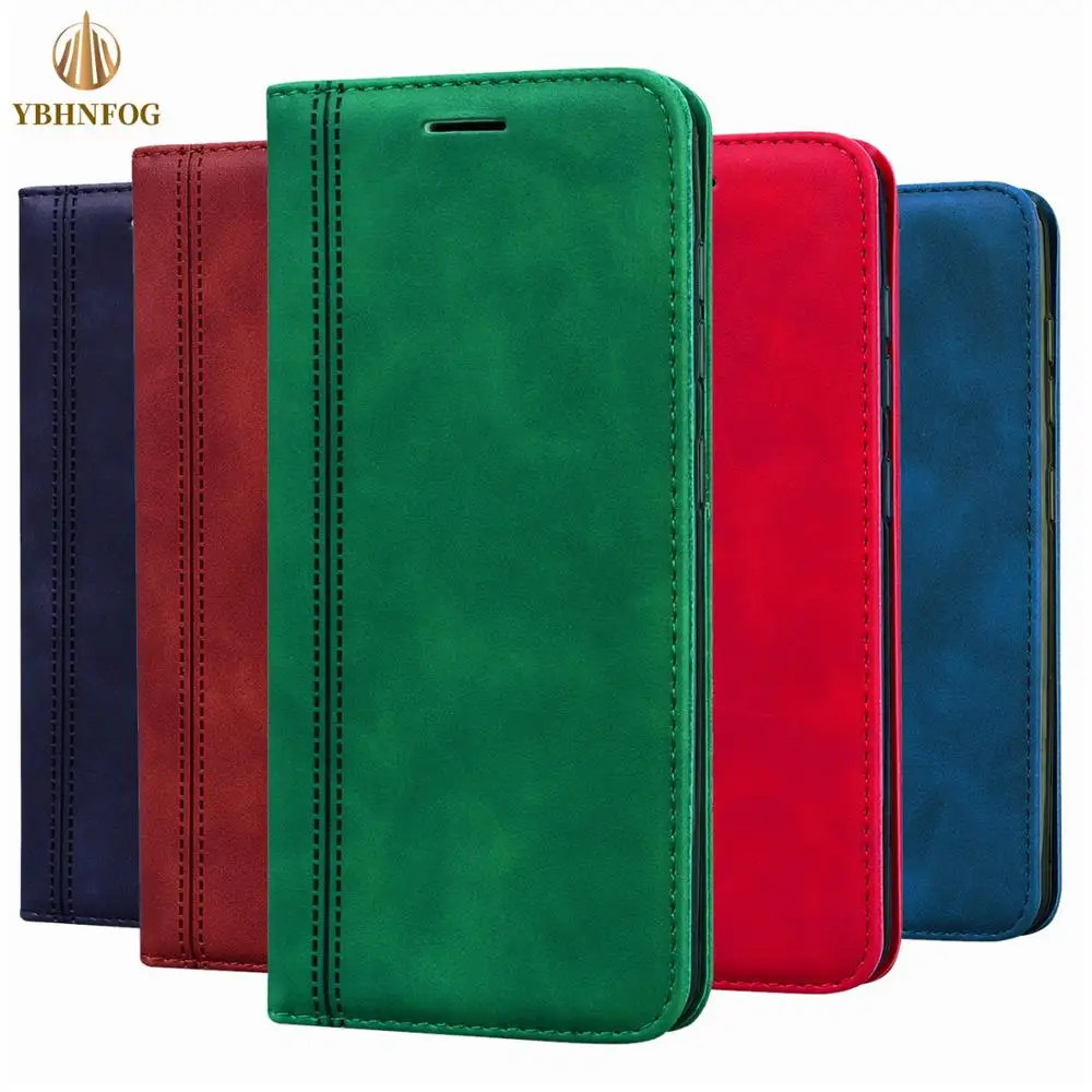 

Luxury Leather Flip Phone Case For Huawei Y5P Y6 Prime 2018 Y7 2019 Y7A Honor 8A 8C 8X 9A 9X 10X Lite Wallet Holder Stand Cover