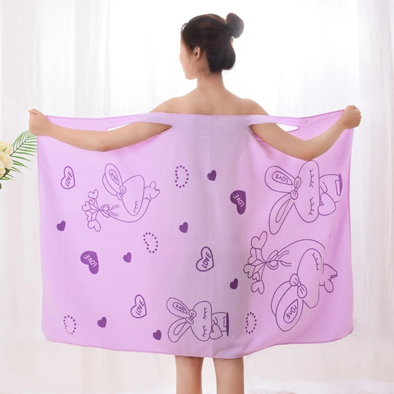 

Women Quick Dry Magic Bathing Towel Spa Bathrobes Wash Clothing Sexy Wearable Microfiber Beach Towels Bathrooms Kitchen Towel