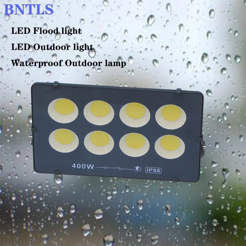 

LED Floodlight led lights 220V 100W 200W 300W 400W 500W 600W IP65 Spotlight Reflcetor Outdoor Lighting Wall Lamp Floodlight