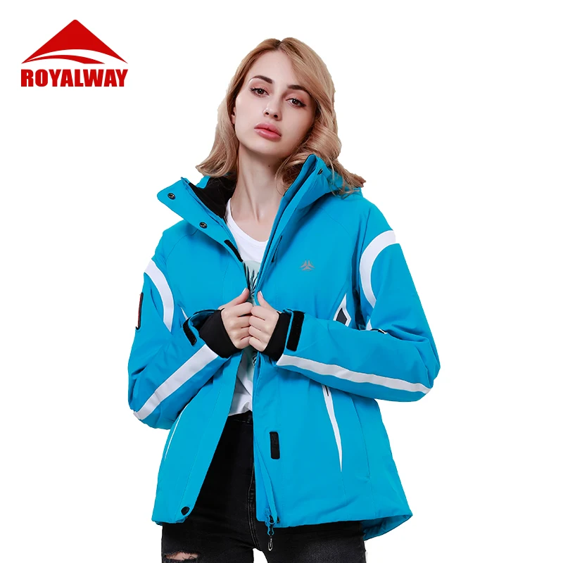 

ROYALWAY женская куртка для катания на лыжах и сноуборде, зимняя теплая ветрозащитная Водонепроницаемая Классическая лыжная куртка, RFSL4517G