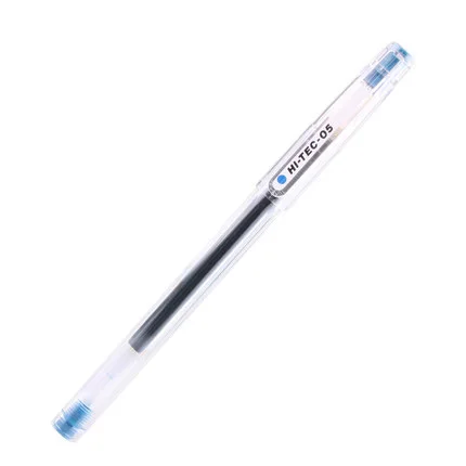 Blu 1PCS 1 шт. пилот BLLH-20C3 финансы ультратонкая гелевая 0,3/0,4/0,5 мм HI-TECHI-TEC-C гель Сталь шариковая ручка быстросохнущего гладкого Цвет - Цвет: Blu 1PCS