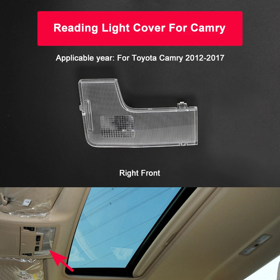 

Крысветильник для переднего и заднего освещения для Toyota Camry 2012-2017, крышка для чтения, купольная лампа для чтения карт, крышка для верхсветильник щения 8139206040