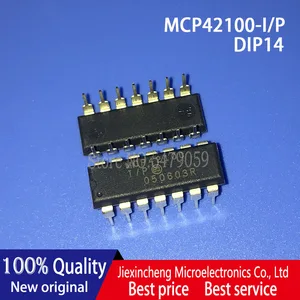 5PCS MCP42100-I/P MCP42100 MCP3204-CI/P MCP3204-C MCP6004-I/P MCP6004 MCP604-I/P MCP604 DIP14 New original