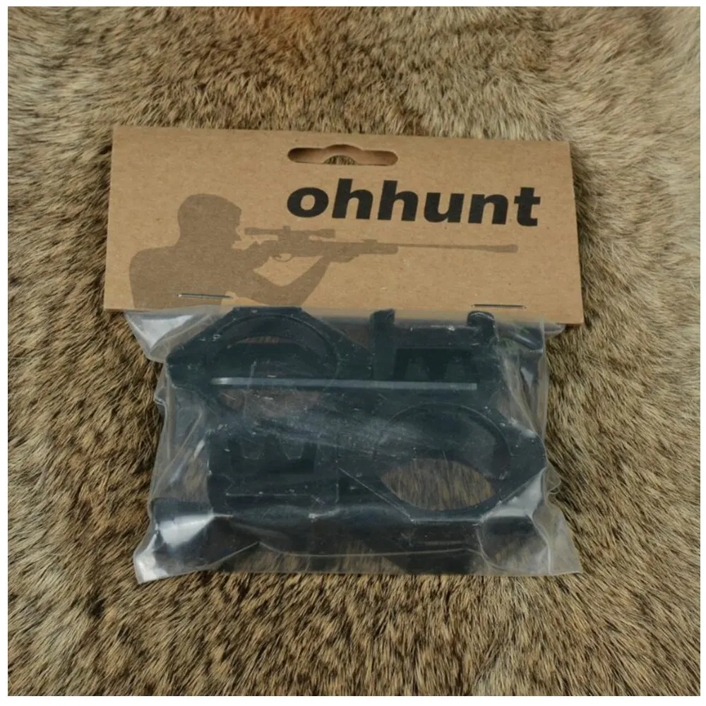 

ohhunt New Style Hunting Scope Mount Accessories 25mm 1"/2PCs Universal High Profile 20mm Picatinny Weaver Scopes Rings