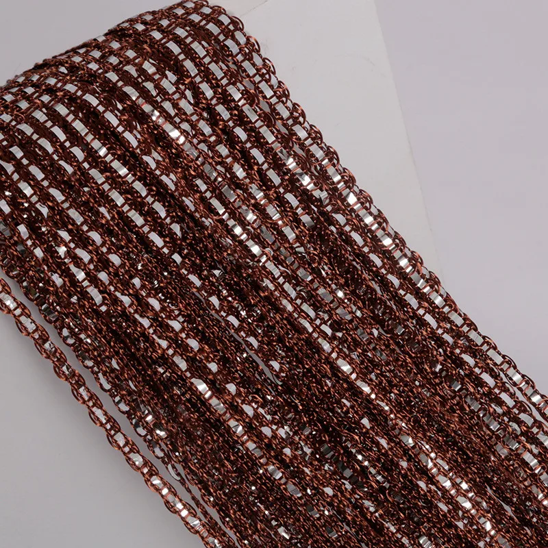 Декоративные стеклянные двери и окна Панель Fly Экран бахрома номер панель с