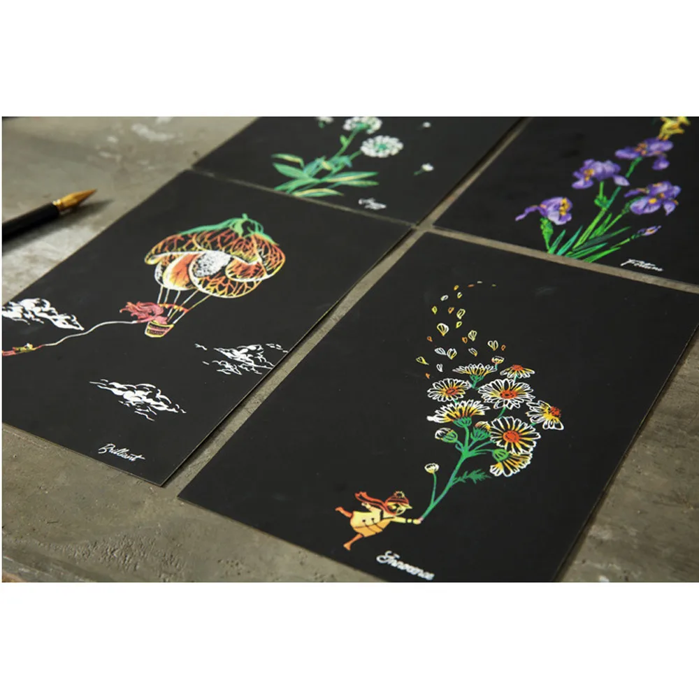 4 шт. Развивающие игрушки для рисования детей развивающие Обучающие 20х14 см