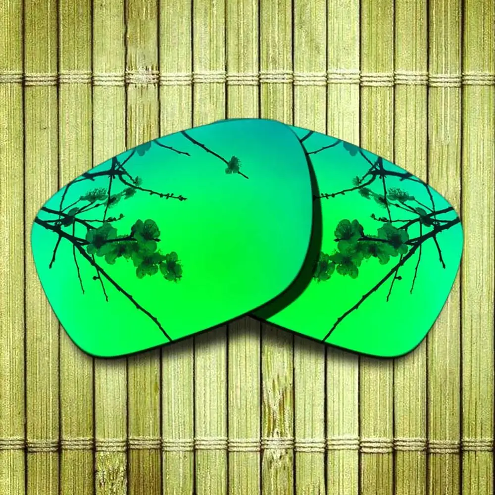 Green Поляризованные Сменные линзы для солнцезащитных очков-оправа солнцезащитных очков оправа для солнцезащитных очков оправа истинного цвета зеркальное покрытие-варианты - Цвет линз: Green
