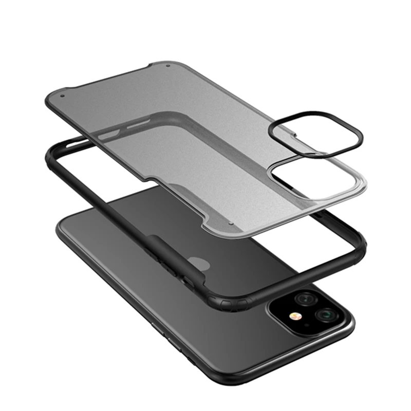 Матовый чехол с защитой от царапин для Iphone 11 Pro Max X XS XR 6 6S 8 7 Plus нескользящий