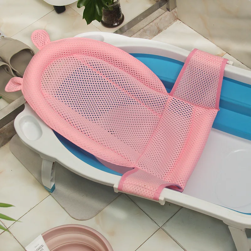 Детский коврик для ванной Т образная сетка новорожденных может регулировать