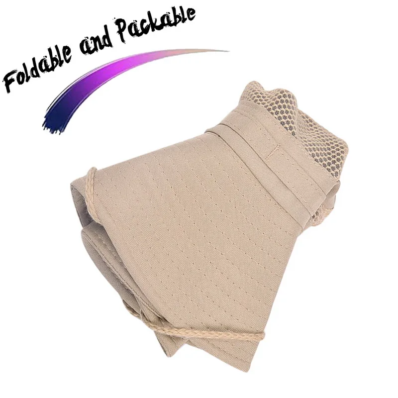 Adisputent шляпа мужская сетчатая летняя рыболовная Кепка с широкими полями УФ Защита