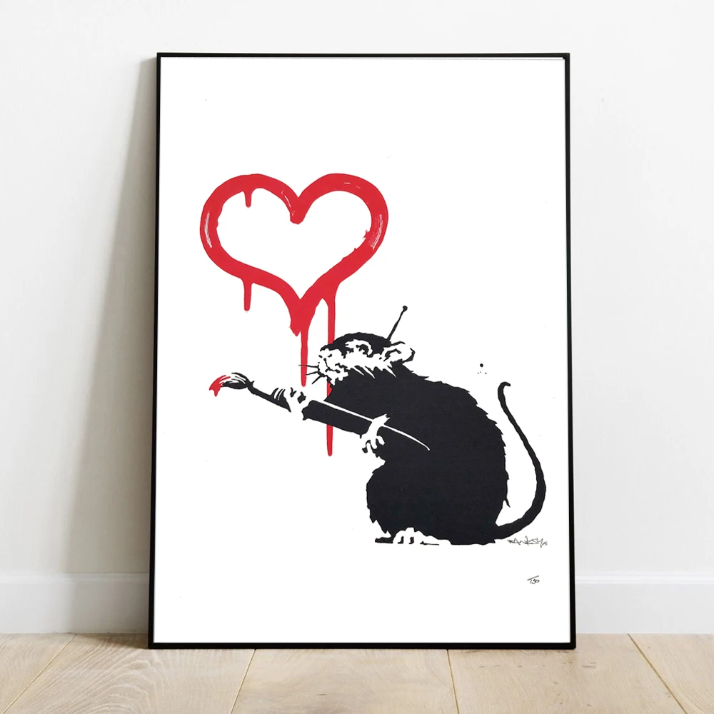 Постеры и печать NOOG Banksy Современная Картина на холсте современный либерлизм