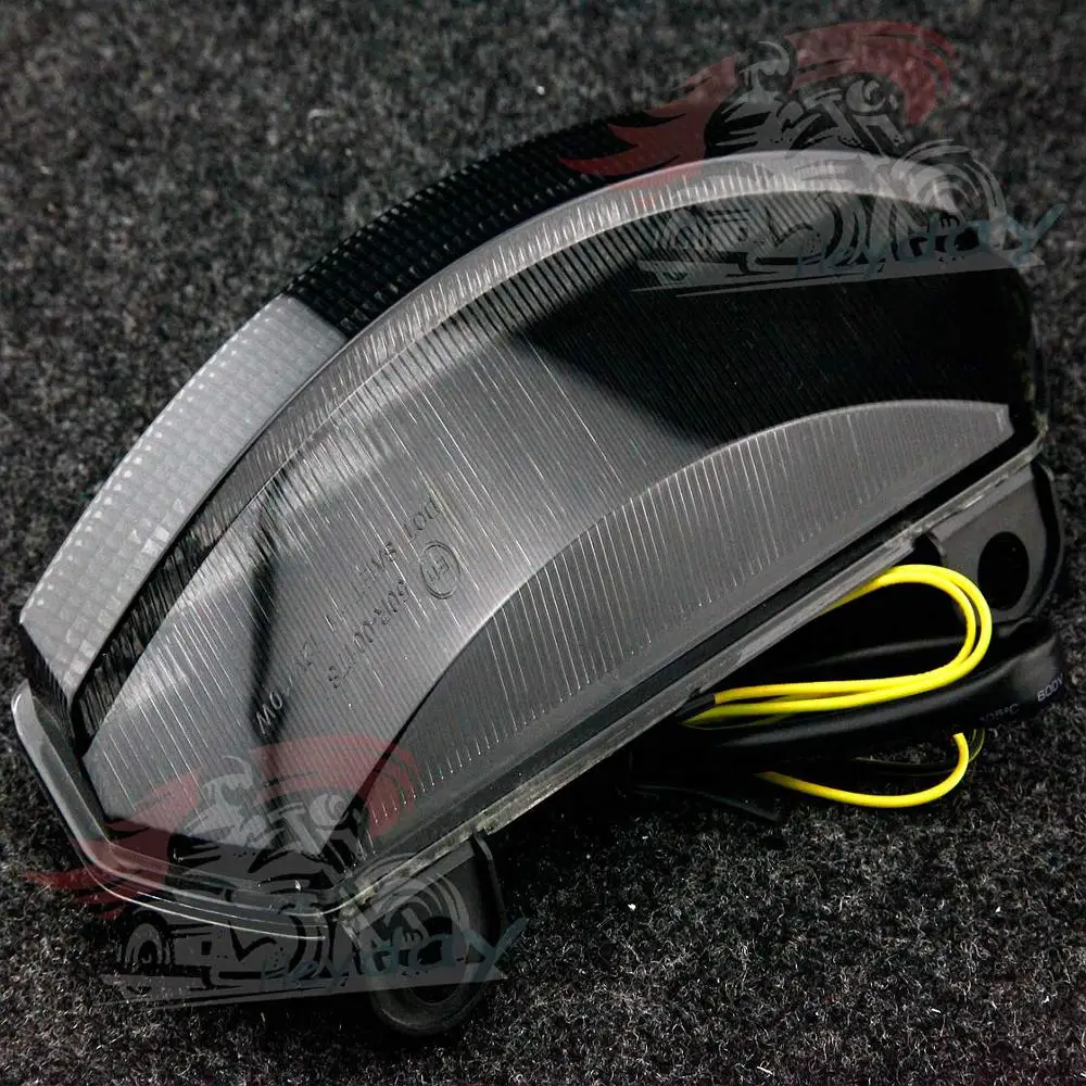 Мотоциклетный светодиодный задний фонарь интегрированные поворотники для Honda Fury