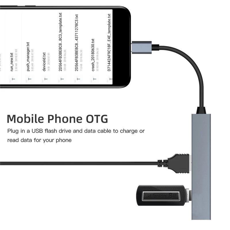 USB C концентратор Тип с разъемами типа и USB3.0 конвертер HDMI Совместимость со