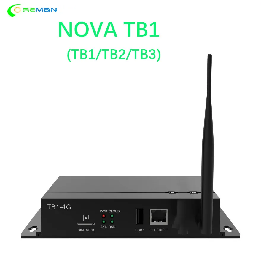 Nova star TB1 асинхронный медиаплеер nova usb wifi lan Обновленная программа автономный