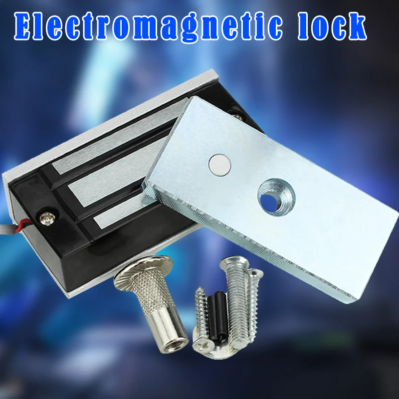 

Electric Magnetic Lock 60KG Home Security System Durable for Door Entry Access AS99