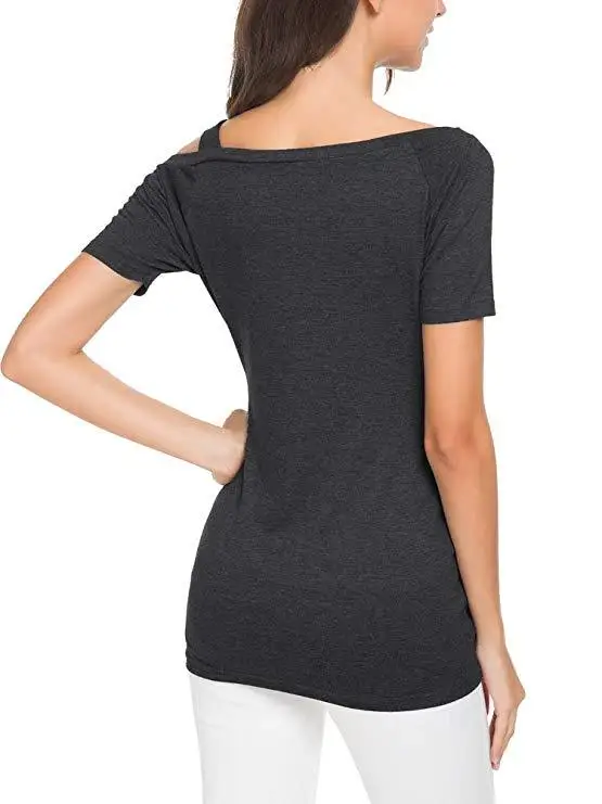 

Off Shoulder Maternity Clothes Casual T-shirt Tops Pregnant Premama Clothing Pregnancy 4 color style Top Tee Summer