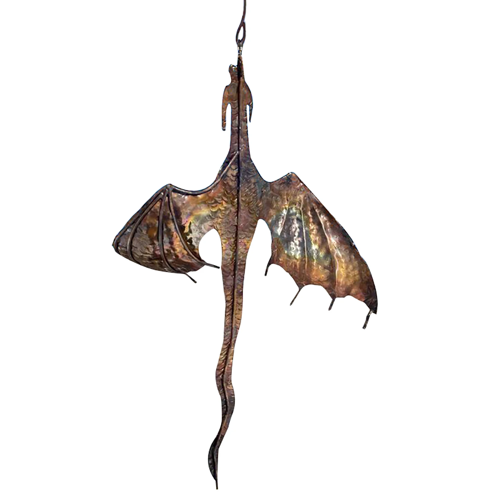 

Dragon Wind Catcher Dragon Wind Spinner with Hanging Hook Garden Yard Decoration FP8