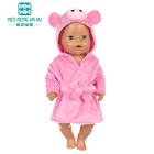 Одежда для куклы подходит для детей 43-45 см кукла новорожденного и американская кукла модная мультяшная Пижама рождественские подарки для детей