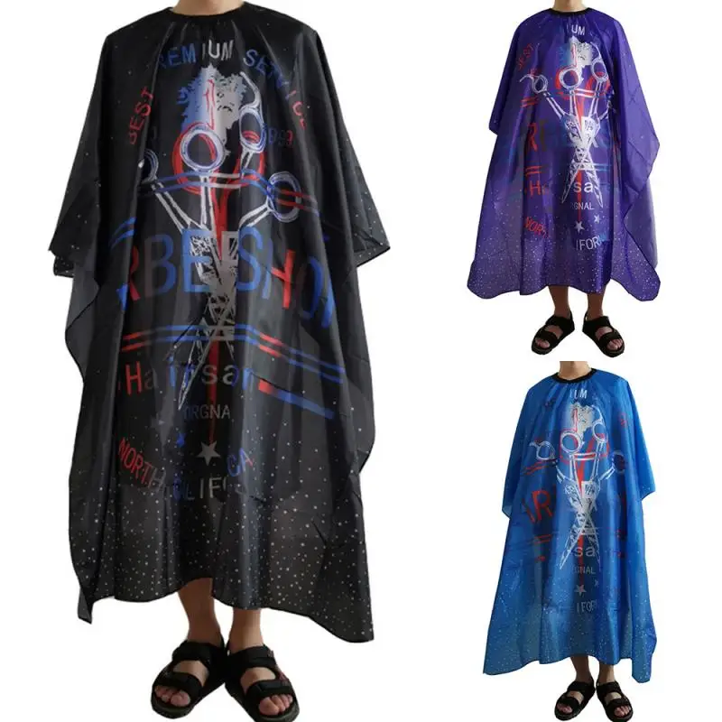

Haircut Breathable Hairdressing Waterproof Cloth Apron Polyester Barber Cape Hair Styling Design Tool Smooth Haircut Apron
