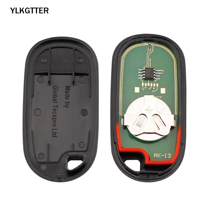 

YLKGTTER 313.8MHz 4 Buttons Car key for Honda 2002 2003 2004 replacement Keyless Uncut Flip Remote Key Fob FCC: OUCG8D-344H-A
