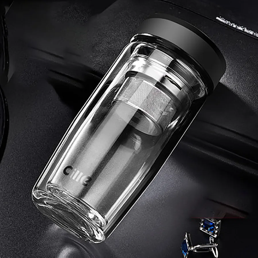 Стеклянная бутылка для воды милая моя Спортивная заваривания чая спорта на