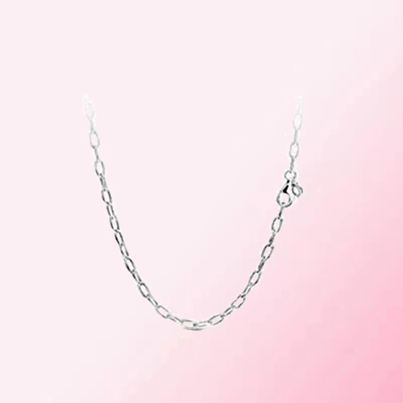 

PanDO 1:1 Made 925 Sterling Silver Customized Beautiful And Charming DIY Exquisite Necklace