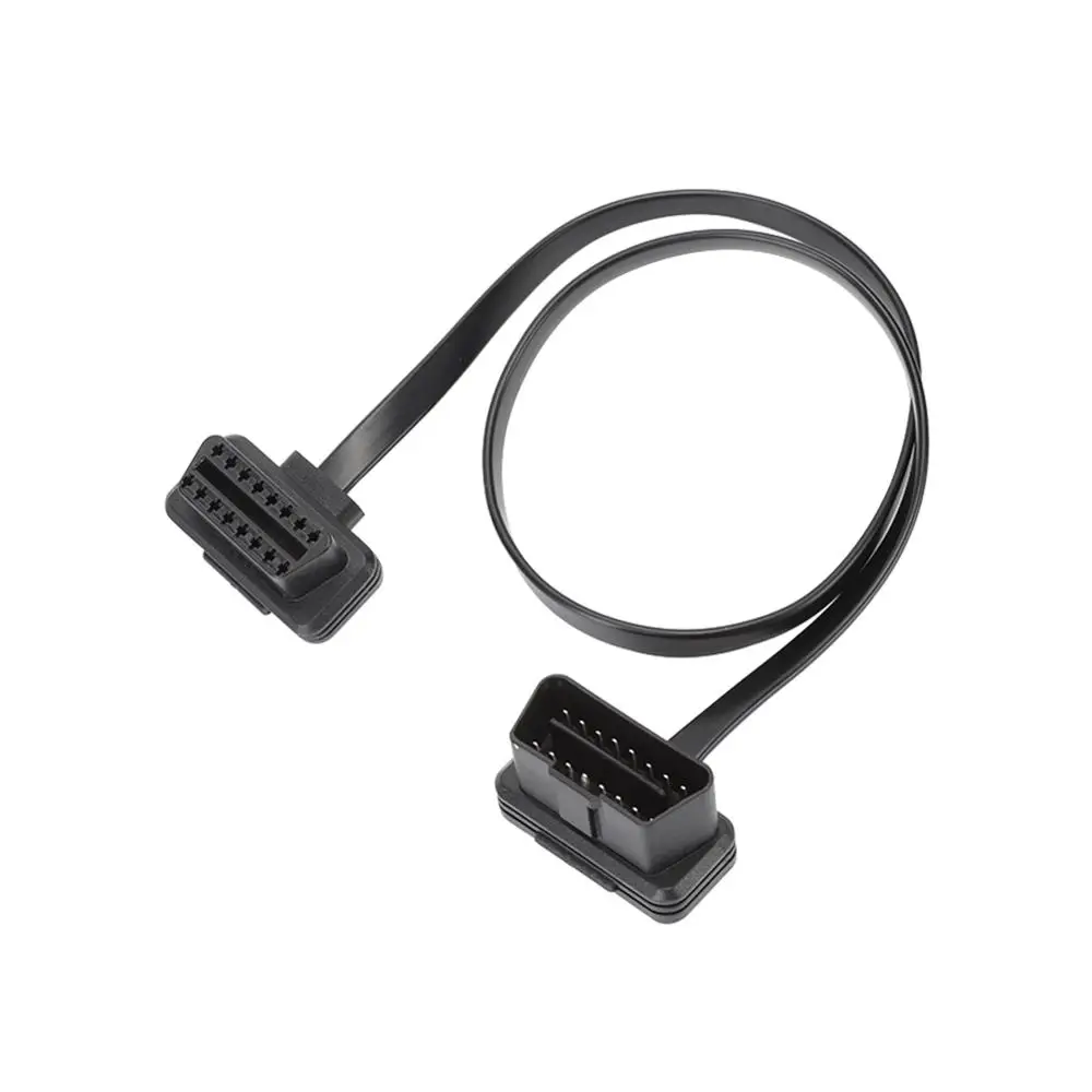 60 см OBD 2 II OBDII OBD2 16 PIN папа мама ELM327 диагностический удлинитель провода разъем