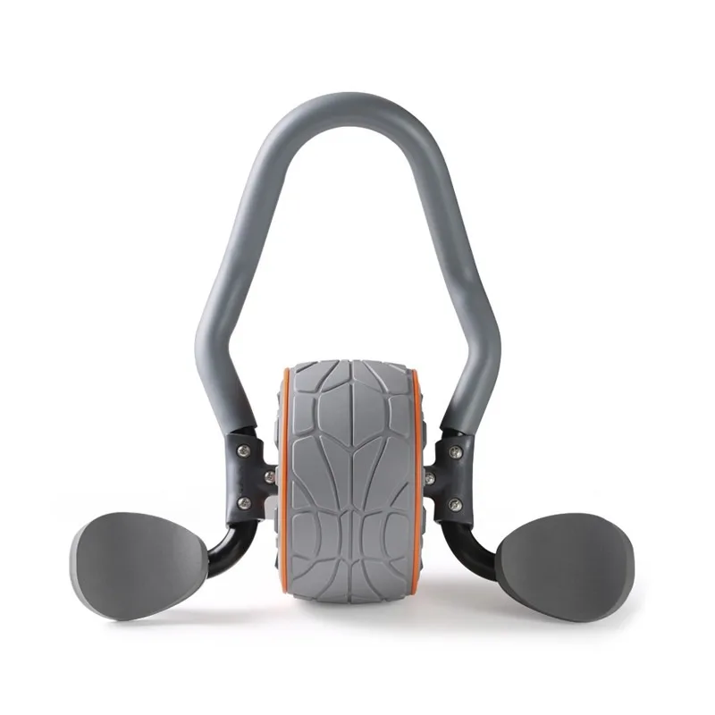 

Roller Steel Power Rebound Coaster Abdominal Muscle Wheel Trainer Home Gym Exercise Body Building Equipment
