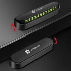 Автомобильный карточка с телефоном для временной парковки номер карты пластина Стикеры составной детали спирального кабели для Тойота Crown аксессуары для стайлинга автомобилей