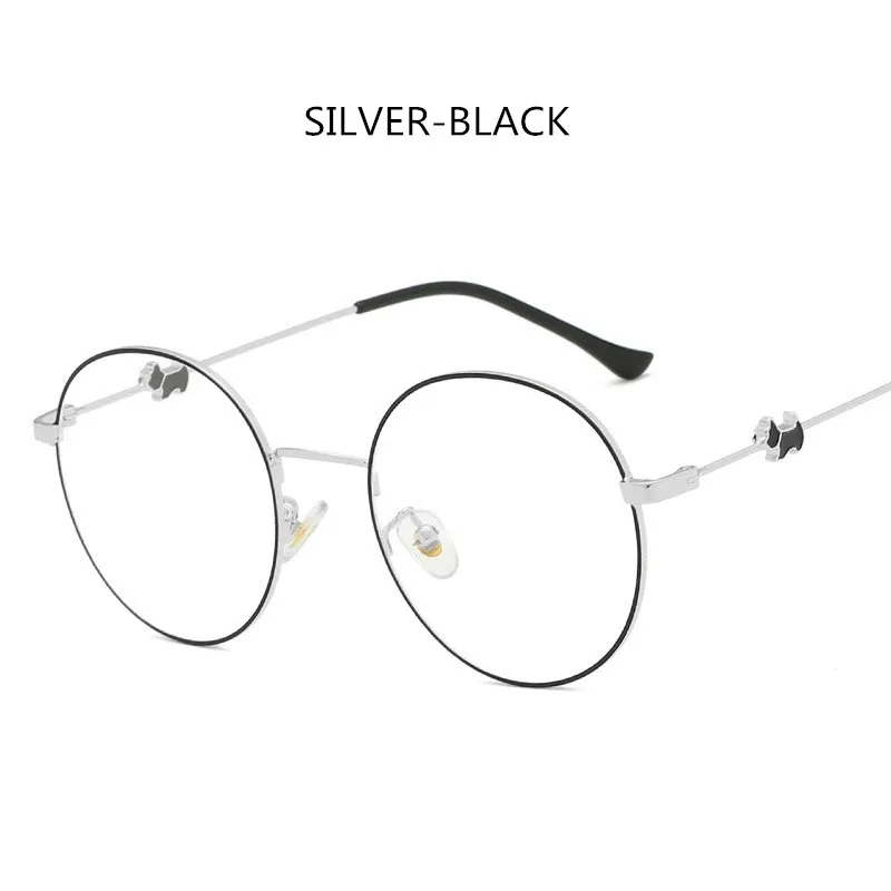 Металлические очки оправа индивидуальная Ретро рамка милый тренд плоское