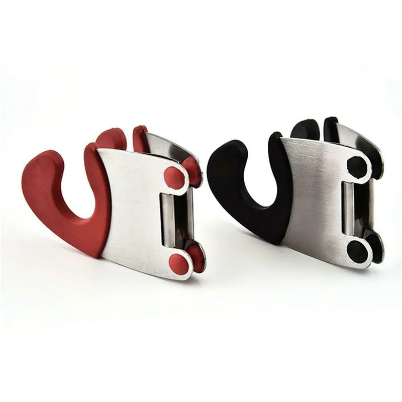 Держатель ложки из нержавеющей стали нескользящий зажим для кухонных приборов 1