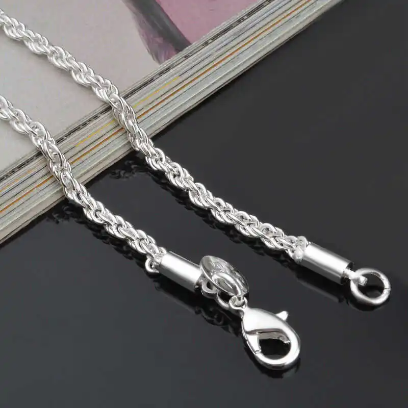 Women beautiful For Women Necklace Rope Chain Men Twist Necklace