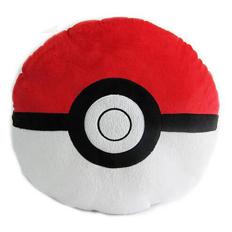 32cm Poke Ball Милые аниме Mimikyu Umbreon чармандер Чаризард драгонит плюшевый снорлакс кукла подушка мягкая подушка Charizard куклы для детей - Цвет: 32cm Poke Ball